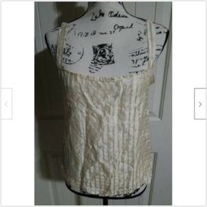 Future Ozbek NWT Rare Cream Silk Rayon Vintage 44